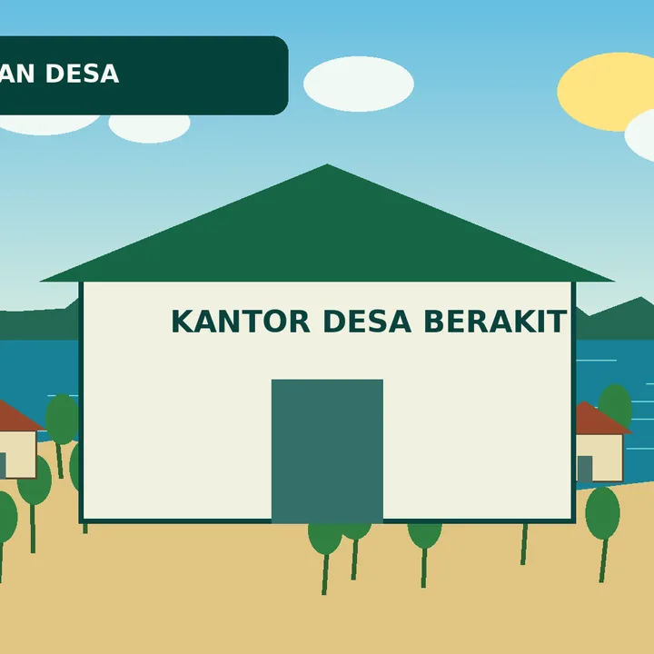 Ilustrasi pelayanan Desa Berakit